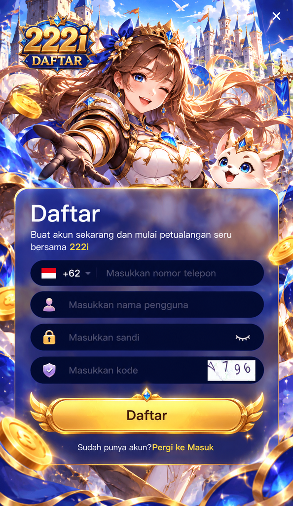 222i Daftar knight registration page